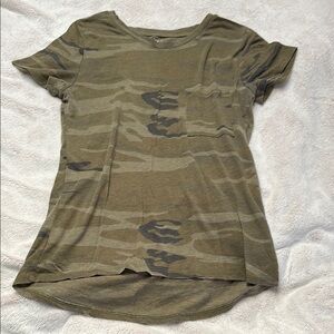 Camo Print T-Shirt